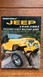 Standard catalog of JEEP 1940-2003 includes military jeeps, Verzenden, Zo goed als nieuw