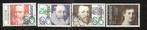 1983 Zomerzegels NVPH 1281 tm 1284 gestempeld, Verzenden, Na 1940, Gestempeld