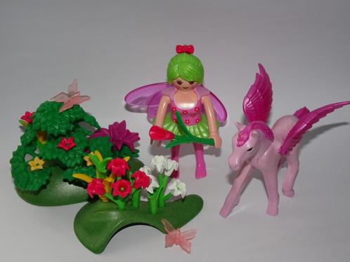 Playmobil lentefee met paardje (5351), Kinderen en Baby's, Speelgoed | Playmobil, Gebruikt, Complete set, Ophalen