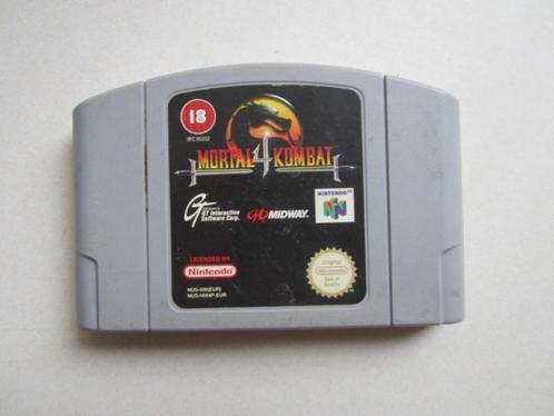 Mortal Kombat N64 Nintendo 64, Spelcomputers en Games, Games | Nintendo 64, Vechten, Vanaf 18 jaar, Ophalen of Verzenden