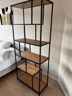 Mooie houten kast met zwarte randen, Huis en Inrichting, Kasten | Wandmeubels, Ophalen, Zo goed als nieuw, 25 tot 50 cm, Minder dan 150 cm