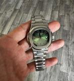 Patek Philippe Groen/Zwart Horloge, Overige merken, Staal, Staal, Nieuw