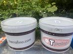 Tierrafino T-paint 25kg ongeopend, Doe-het-zelf en Verbouw, Verf, Beits en Lak, Ophalen, Beige, Nieuw, Verf