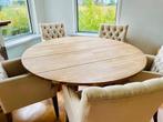 WOOOD Houten eettafel Rondha 150CM - Eikenhout Naturel tafel, Huis en Inrichting, Tafels | Eettafels, Ophalen, Japandia, Gebruikt
