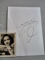 Filmster Handtekening Jane Powell, Verzamelen, Film en Tv, Verzenden, Foto of Kaart