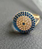 Gouden ring met saffier, Verzenden, Dame, Goud, Goud