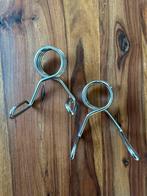 2x Ironsports Olympische veersluitingen 50 mm, Sport en Fitness, Fitnessmaterialen, Ophalen of Verzenden, Zo goed als nieuw, Overige typen