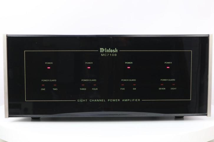 McIntosh MC7108 8-kanaals eindversterker, Audio, Tv en Foto, Versterkers en Receivers, Gebruikt, Stereo, 120 watt of meer, Overige merken
