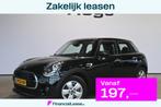 MINI Cooper Mini 1.5 Airco Navigatie LED Rijklaarprijs Inrui, Auto's, Mini, 1160 kg, Gebruikt, Met garantie (alle), Zwart