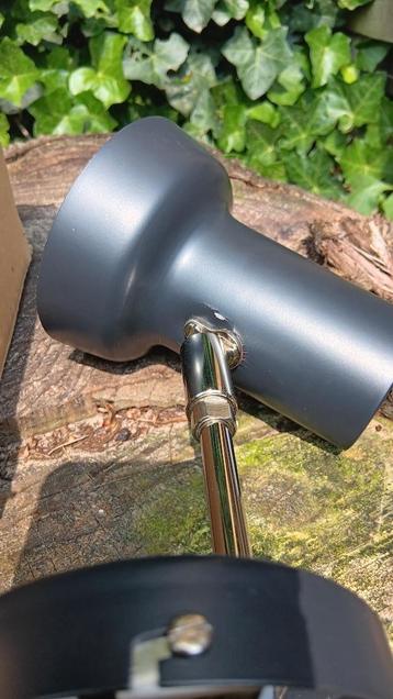 Vintage SIS spot NEW OLD STOCK bruin met schakelaar (L38) beschikbaar voor biedingen