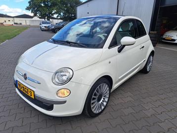 Fiat 500 1.2 Lounge | Schuif/kanteldak | NL-auto beschikbaar voor biedingen
