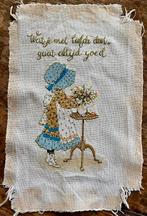 Borduurwerkje Holly Hobbie, Ophalen of Verzenden, Gebruikt
