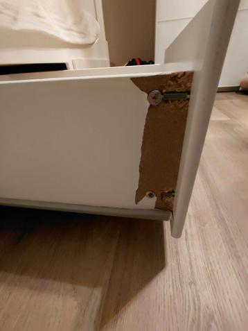 Ikea Hemnes Bed - Wit Houten Bedframe - afbeelding 5