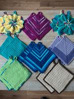 Nieuwe zelf gehaakte stevige pannenlappen, Huis en Inrichting, Keuken | Textiel, Ophalen of Verzenden, Nieuw, Overige kleuren