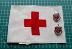 WWII - US - Medic Pin met Red Cross Armband, Verzenden, Landmacht, Amerika, Embleem of Badge
