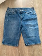 Denim Lizz Spijkerbroek Kort Maat 42, Ophalen of Verzenden, Zo goed als nieuw, Blauw, W33 - W36 (confectie 42/44)