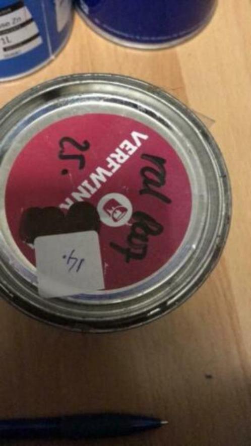 Wijzonol taupe nieuw €53 0,5L lak verf voor hout ral 8007, Huis en Inrichting, Woonaccessoires | Overige, Nieuw, Ophalen of Verzenden