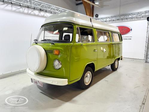 Volkswagen T2 T2B Westfalia  - ONLINE AUCTION, Auto's, Oldtimers, Bedrijf, Volkswagen, Benzine, Handgeschakeld, Groen