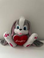 Grijs knuffel konijn snuffie | 30 cm | Jamba, Konijn, Gebruikt, Ophalen of Verzenden