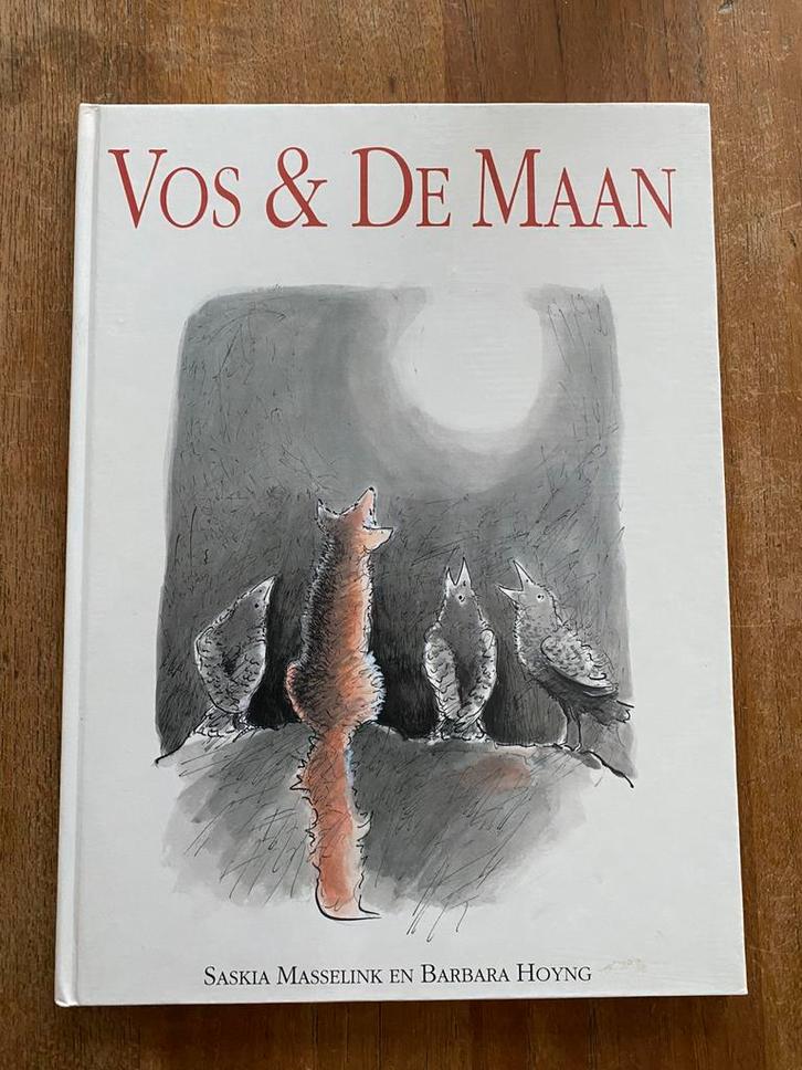 Vos en De Maan - Saskia Masselink & Barbara Hoyng,, Boeken, Prentenboeken en Plaatjesalbums, Zo goed als nieuw, Prentenboek, Ophalen of Verzenden