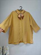 COS Mosterd Blouse met Sjaal XS-L, Kleding | Dames, COS, Geel, Ophalen of Verzenden, Zo goed als nieuw
