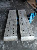 Zware aluminium rijplaten 10 ton, Ophalen, Gebruikt