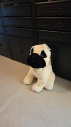 Bulldog | grote knuffel, Kinderen en Baby's, Speelgoed | Knuffels en Pluche, Ophalen, Gebruikt, Hond