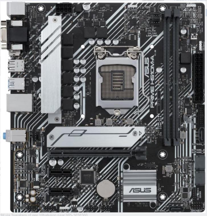 ASUS PRIME H510M-A socket 1200, Computers en Software, Moederborden, Gebruikt, DDR4, Verzenden