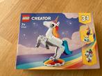 Lego creator 31140 magische eenhoorn 3in1 nw in doos, Ophalen of Verzenden, Nieuw