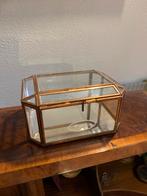 Glazen doosje, Ophalen of Verzenden, Zo goed als nieuw