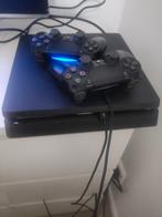 PlayStation 4 Slim - Perfect voor Gaming!, Ophalen, Met 2 controllers, Slim, 500 GB