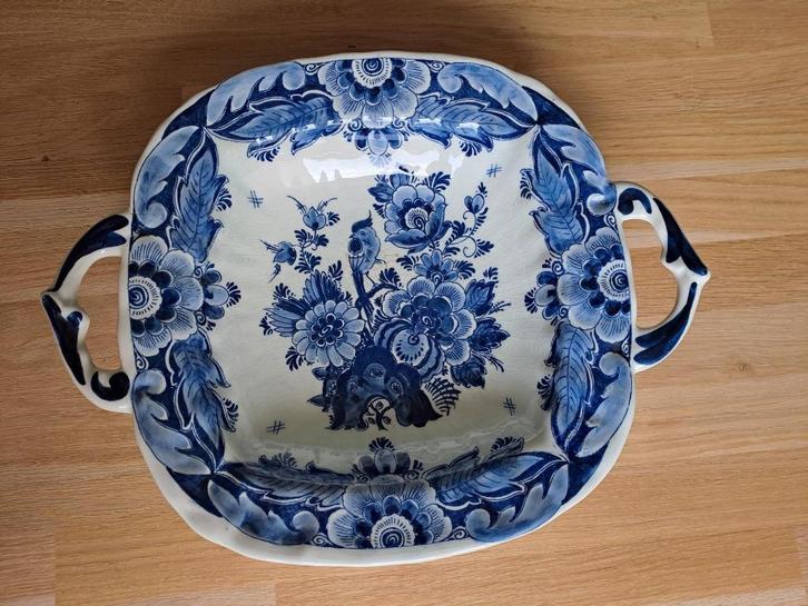 Oude Delfts blauwe schaal, Antiek en Kunst, Antiek | Schalen, Ophalen of Verzenden