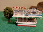 Faller H0 Pizzeria kraam & Popcorn Kraam, Overige merken, Gebruikt, Gelijkstroom of Wisselstroom, Brug, Tunnel of Gebouw