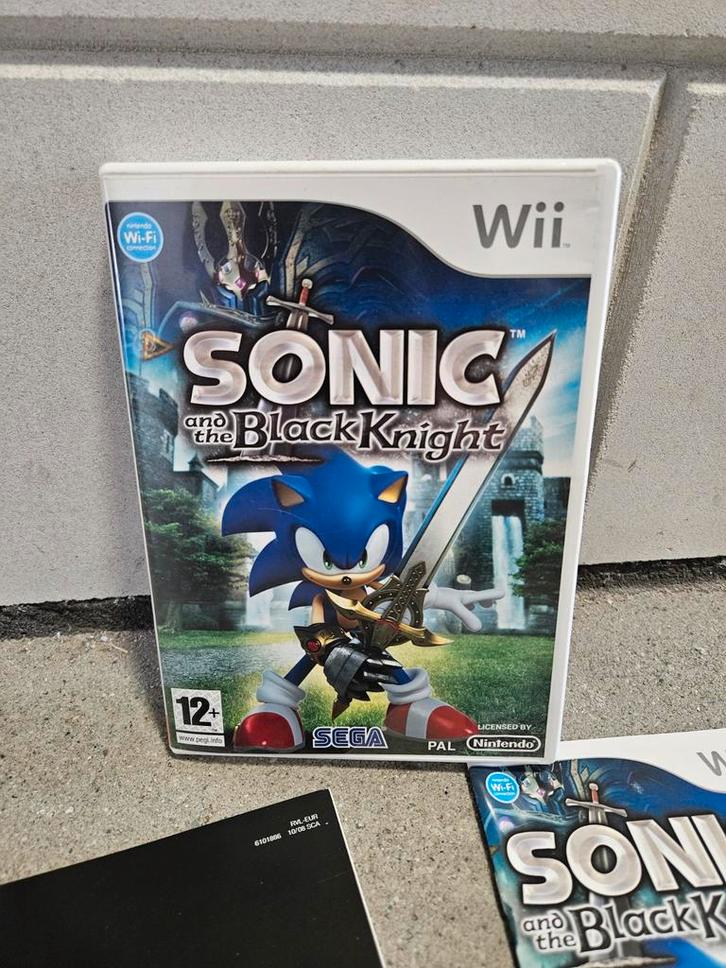 Sonic and the Black Knight - Wii, Spelcomputers en Games, Games | Nintendo Wii, Gebruikt, Avontuur en Actie, 1 speler, Vanaf 12 jaar
