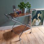 Lucky Vintage formica trolley serveerwagen, Ophalen of Verzenden, Huis en Inrichting