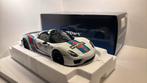 Porsche 918 spyder martini autoart 1.18, Ophalen of Verzenden, Autoart, A, A