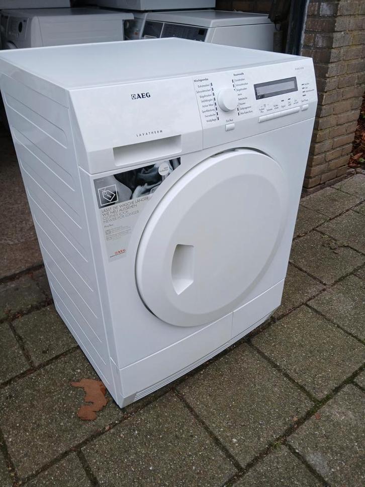 Condensdroger Aeg lavatherm protex 8kg energie-B nette staat, Witgoed en Apparatuur, Wasdrogers, Refurbished, Condens, Voorlader