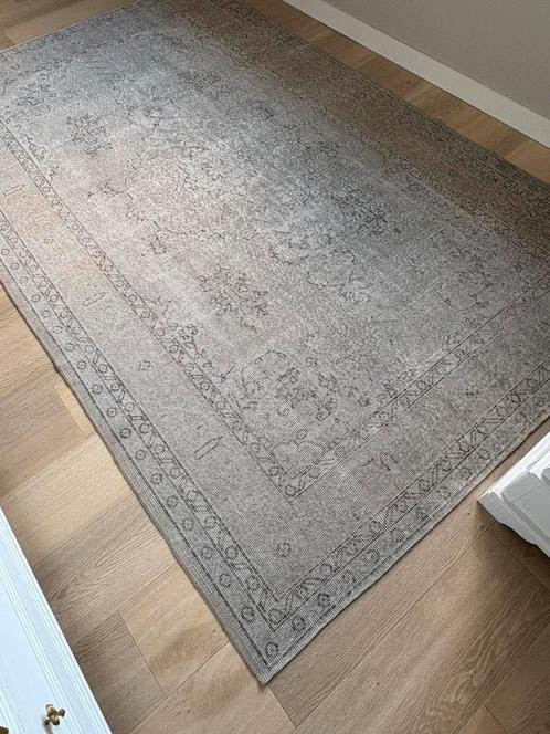 Kleed/Tapijt origineel handgeknoopt, Huis en Inrichting, Stoffering | Tapijten en Kleden, Gebruikt, Rechthoekig, Blauw, Ophalen