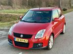 Suzuki Swift 1.6 3D Sport 2007 Rood, Auto's, Suzuki, Voorwielaandrijving, 1005 kg, 125 pk, 40 €/maand