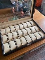 Opberg box voor 24 horloges, Ophalen of Verzenden