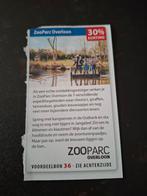 ZOOParc Overloon 30% korting, Drie personen of meer, Kortingsbon, Overige typen