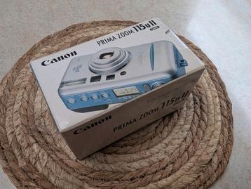 Zgan retro: Canon Prima Zoom 115U II Date!! beschikbaar voor biedingen