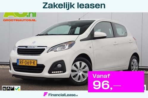 Peugeot 108 1.0 e-VTi Active Airco Radio Bluetooth Elektrisc, Auto's, Peugeot, Bedrijf, Lease, Financial lease, ABS, Airbags, Airconditioning