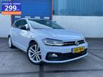 Volkswagen Polo 1.0 TSI 95pk 2019 R line Beats Virtual  ACC, Voorwielaandrijving, Stof, Wit, Bedrijf