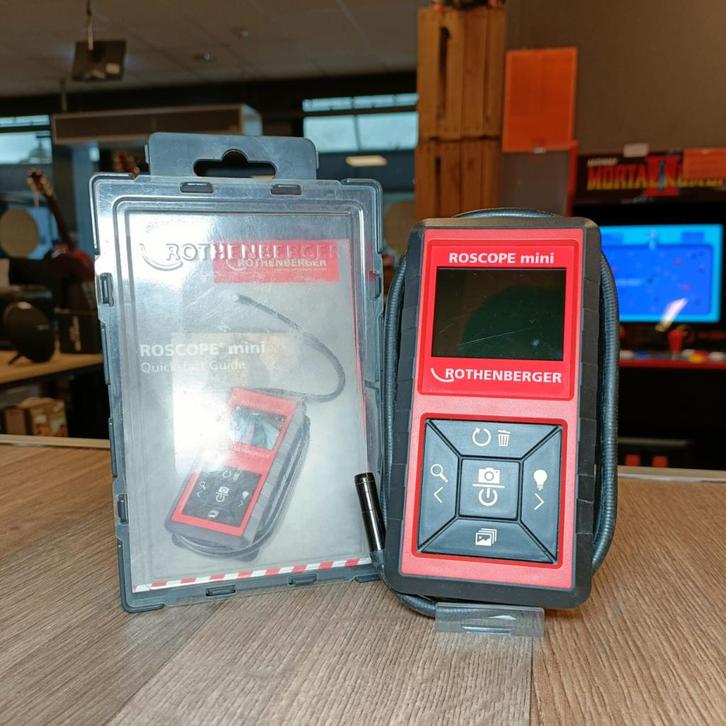 Rothenberger Roscope Mini | Nette staat met garantie, Doe-het-zelf en Verbouw, Gereedschap | Overige machines, Zo goed als nieuw
