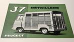 Peugeot J7 folder, Ophalen of Verzenden, Gelezen, Peugeot