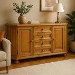 Eikenhout Dressoir TV Meubel Kast, Ophalen, Gebruikt, Klassiek, Eikenhout