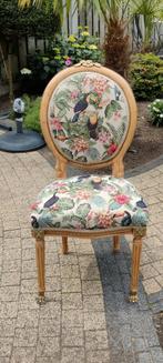 Super aparte medaillon stoelen met koperen details, Antiek en Kunst, Antiek | Meubels | Stoelen en Banken, Ophalen