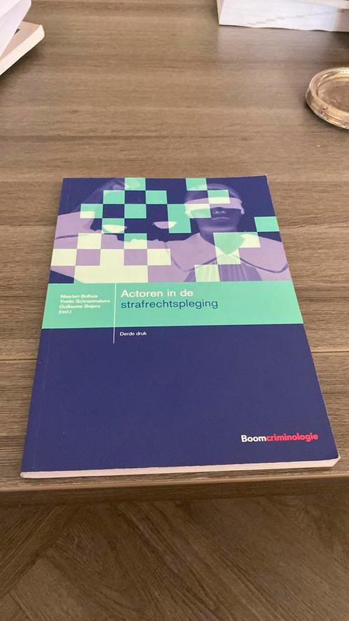 Actoren in de strafrechtspleging, Boeken, Wetenschap, Zo goed als nieuw, Ophalen of Verzenden