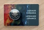 Letland 2 Euro 2020 Latgales Keramika BU coin card, Postzegels en Munten, Munten | Europa | Euromunten, Verzenden, Overige landen